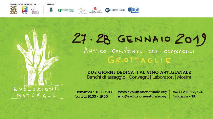 EVOLUZIONE NATURALE
: Due giorni dedicate al vino artigianale di Puglia